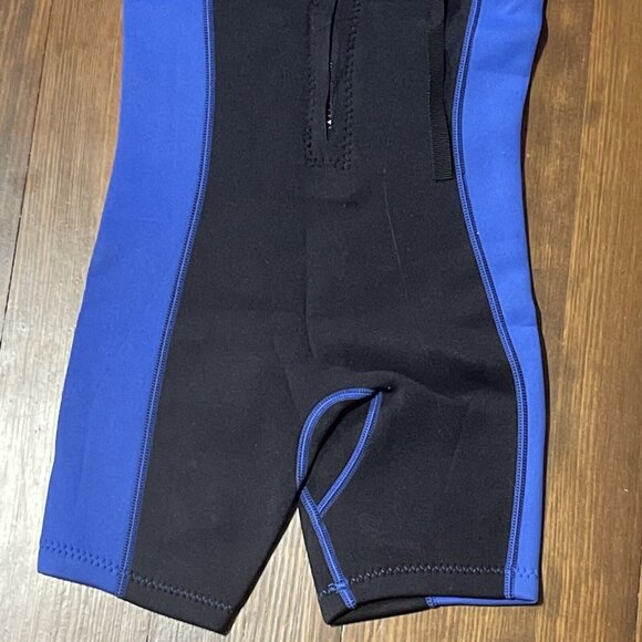 OMGear Wetsuit Kids 2mm 3mm Shorty Neoprene one Piece Short Sleeves Diving 6 - Picture 12 of 14